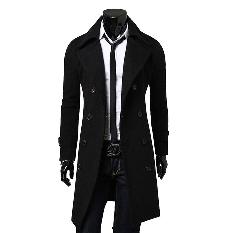 Fashion Brand Autumn Jacket Long Trench Coat - Sabreeonline