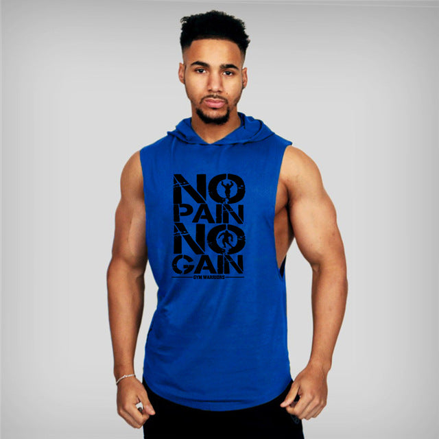 Gym Hooded Tank Top - Sabreeonline