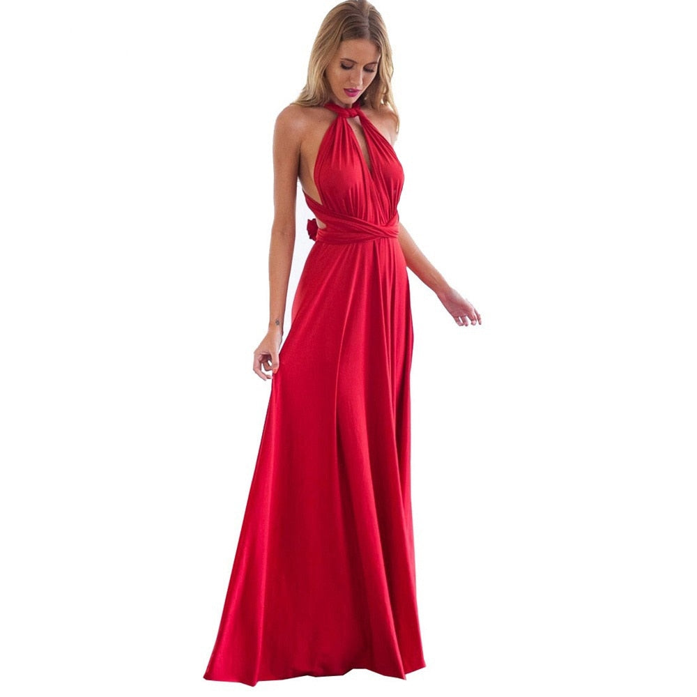 Boho Maxi Club Dress - Sabreeonline