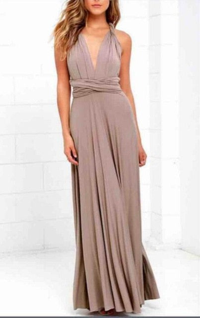 Boho Maxi Club Dress - Sabreeonline