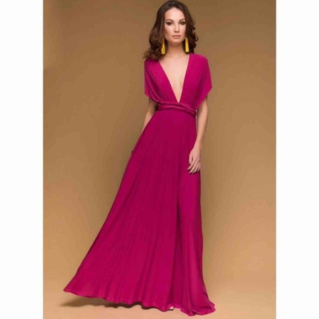 Boho Maxi Club Dress - Sabreeonline