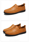 Casual Genuine Leather Loafers Moccasins Italian Breathable - Sabreeonline
