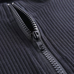 Collar Zipper Deep V-neck Solid Stretch Bodycon - Sabreeonline