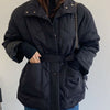 Winter Thick Cotton Padded Coats Women Single-breasted Zippers Lace-up - Sabreeonline