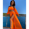 Sexy Mesh Bikini Beach Cover-up Women Swimsuit Covers up - Sabreeonline