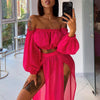 Sexy Mesh Bikini Beach Cover-up Women Swimsuit Covers up - Sabreeonline