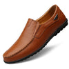 New Genuine Leather Men Casual Shoes Luxury Brand Moccasins Breathable Driving Shoes - Sabreeonline