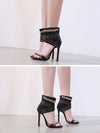 New Rivet Metal High Heel - Sabreeonline