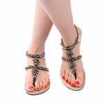 Women`s Fashion Diamond Sandals - Sabreeonline