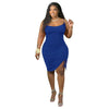 Women Bandage Draped Tank Maxi Dresses - Sabreeonline
