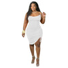 Women Bandage Draped Tank Maxi Dresses - Sabreeonline