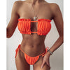 Swimwear Women Mini Thong Bikini Set Bather Swimming Beachwear - Sabreeonline