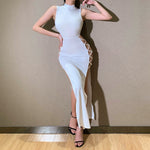 Sleeveless Bandage Sexy Dress - Sabreeonline