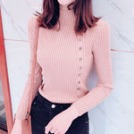 Cotton Long Sleeve Turtleneck - Sabreeonline