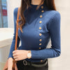Cotton Long Sleeve Turtleneck - Sabreeonline