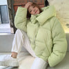Chic Hooded Cotton Padded Women Loose Coats - Sabreeonline
