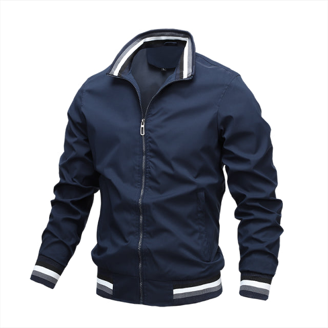 Men's Fashion Jackets and Coats New Windbreaker Bomber Jacket - Sabreeonline