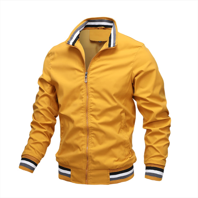 Men's Fashion Jackets and Coats New Windbreaker Bomber Jacket - Sabreeonline