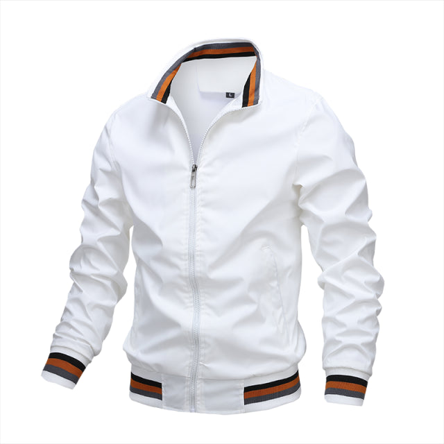 Men's Fashion Jackets and Coats New Windbreaker Bomber Jacket - Sabreeonline