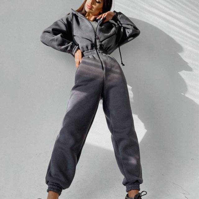 Casual Women Basic Hoodie - Sabreeonline