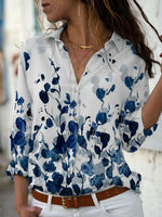 Casual long-sleeved Shirt - Sabreeonline