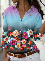 Casual long-sleeved Shirt - Sabreeonline
