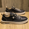 Casual PU Leather Shoe Trend Flats Shoes Waterproof - Sabreeonline