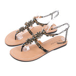 Women`s Fashion Diamond Sandals - Sabreeonline