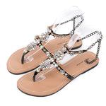 Women`s Fashion Diamond Sandals - Sabreeonline