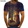 T- T-shirt New Loose Lion Casual Majestic Fashion Shirt - Sabreeonline