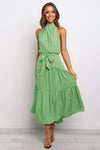 Summer Long Dress Polka Dot Casual Dresses - Sabreeonline