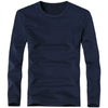 V-Neck Long Sleeve Men T Shirt - Sabreeonline
