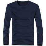 V-Neck Long Sleeve Men T Shirt - Sabreeonline