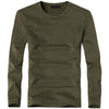V-Neck Long Sleeve Men T Shirt - Sabreeonline