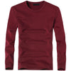 V-Neck Long Sleeve Men T Shirt - Sabreeonline