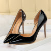 High Heels Pumps Luxury Glossy Stripper Stiletto - Sabreeonline