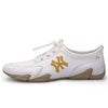 Genuine Leather Men Sneakers Softy Luxury brand shoes for Men Loafers Moccasins Driving Shoes - Sabreeonline
