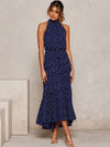 Summer Long Dress Polka Dot Casual Dresses - Sabreeonline