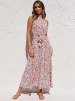 Summer Long Dress Polka Dot Casual Dresses - Sabreeonline