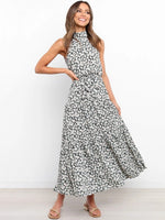 Summer Long Dress Polka Dot Casual Dresses - Sabreeonline