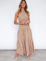 Summer Long Dress Polka Dot Casual Dresses - Sabreeonline