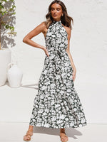 Summer Long Dress Polka Dot Casual Dresses - Sabreeonline