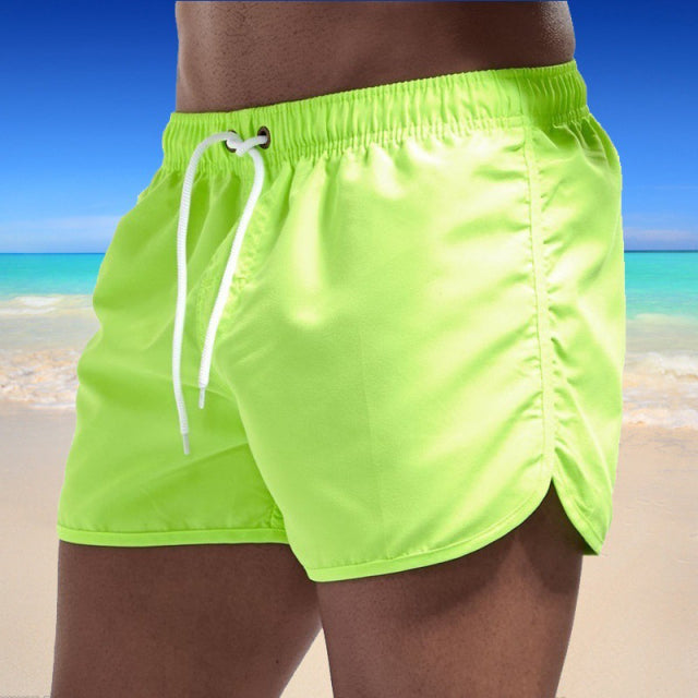 Summer Swimwear Shorts Brand Beachwear Sexy Swim Trunks Men Swimsuit Low Waist Breathable Beach Wear Surf - Sabreeonline