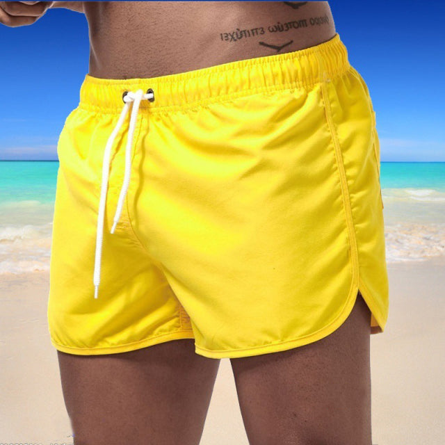 Summer Swimwear Shorts Brand Beachwear Sexy Swim Trunks Men Swimsuit Low Waist Breathable Beach Wear Surf - Sabreeonline