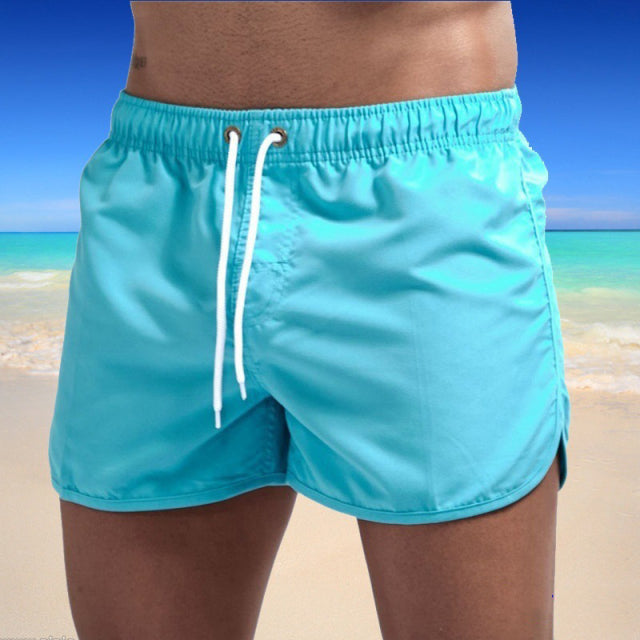 Summer Swimwear Shorts Brand Beachwear Sexy Swim Trunks Men Swimsuit Low Waist Breathable Beach Wear Surf - Sabreeonline