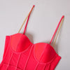 Transparent Bodysuit Spaghetti Strap - Sabreeonline