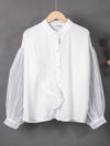 Tulle Transparent Blouse - Sabreeonline