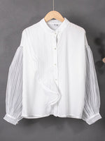 Tulle Transparent Blouse - Sabreeonline