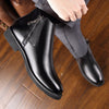 Genuine Leather Chelsea Boots Men Fashion Zipper Ankle Boots - Sabreeonline