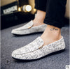 Loafers Comfortable Flat Casual Shoes Men Breathable Slip-On Soft Leather Driving Shoes Moccasins - Sabreeonline